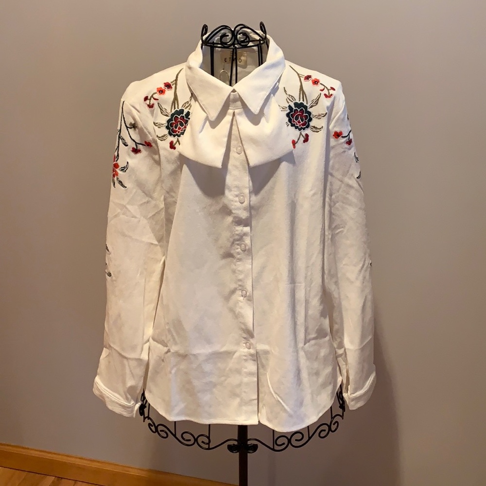 ETWO Corduroy Blouse